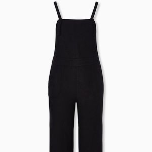 Torrid black overalls